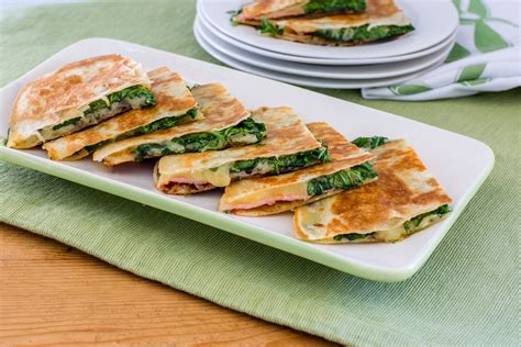 Hidden Onion and Cheese Quesadilla - Lyndey Milan