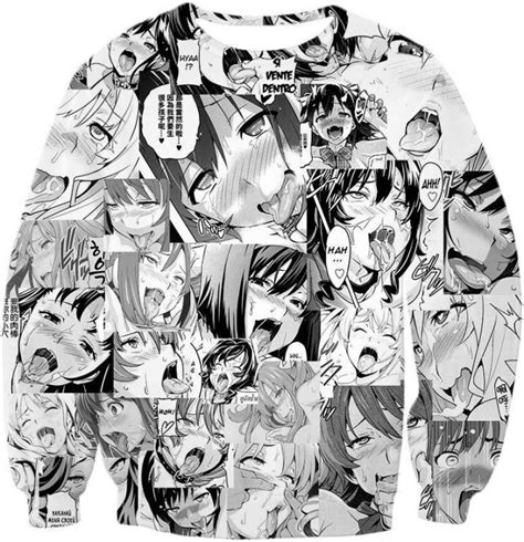 Ahegao Sweater Hentai Face Ahegao Style