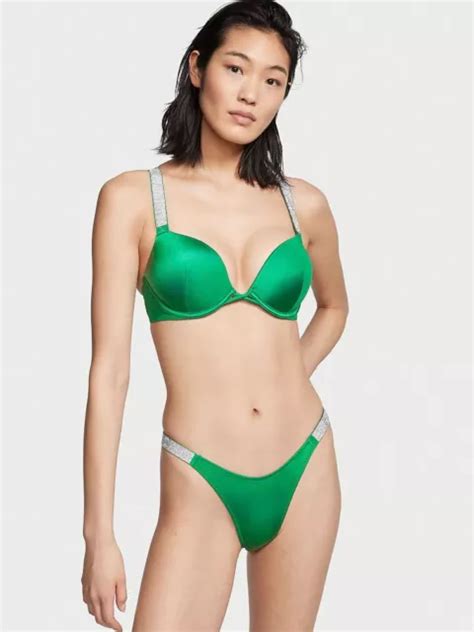 VICTORIA S SECRET 36B 36D 36DD 38D Bombe Bikini Brésilien Vert Brille Bride EUR 104 86 PicClick FR