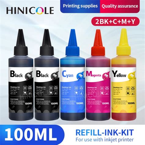 Hinicole Ml Universal Refill Ink Kit For Epson For Canon For Hp For