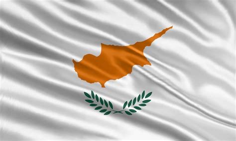 Premium Vector | Cyprus flag design. waving cyprus flag made of satin ...