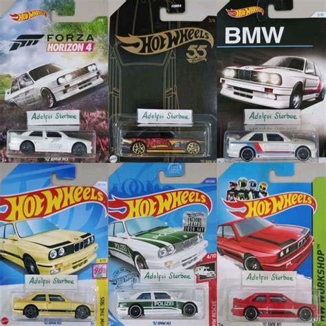 BMW HOT WHEELS Hotwheels 風火輪 92 寶馬 m3 版 forza 地平線 4 xbox 工廠密 蝦皮購物