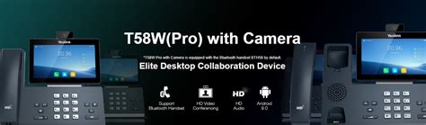 SIP-T58W (Pro) with Camera - Openway Enterprise IT Solutions | IT ...