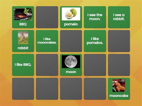 Moon Festivalmatching Game Matching Pairs