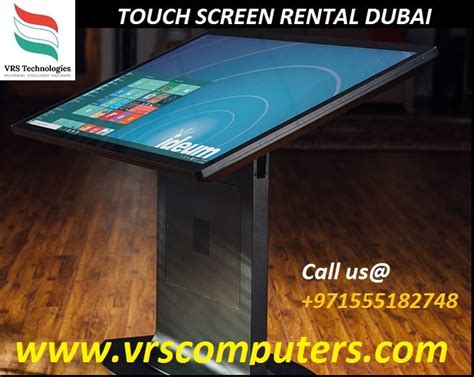 Touch Screen Rental Dubai | Interactive Touch Screen Rental & Installation 