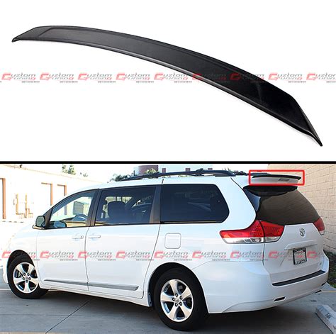 Mp Style Add On Rear Roof Sport Spoiler Wing For Toyota