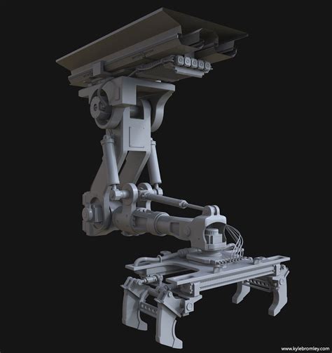 Artstation Star Citizen Robotic Arm Kyle Bromley Robot Design