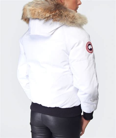 Canada Goose Chilliwack Bomber Jacket In White Lyst