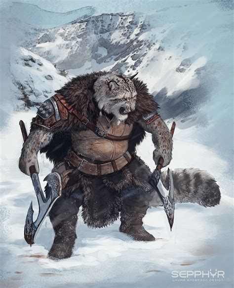 Artstation Barbarian Tabaxi