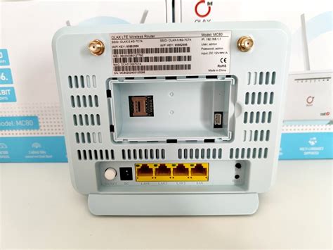 Прошитый 300мбит/с WIFI роутер модем с агрегацией OLAX MC80 Cat.6 3G 4G ...
