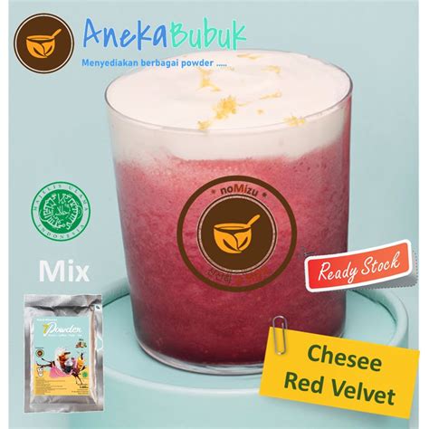 Jual Bubuk Minuman Red Velvet Cheese Kg Serbuk Minuman Es Boba