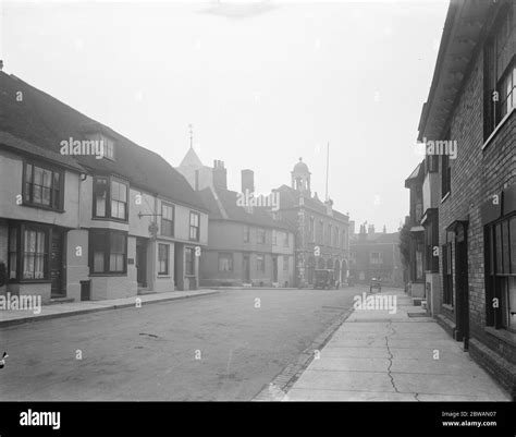 Rye East Sussex 1925 Stock Photo Alamy
