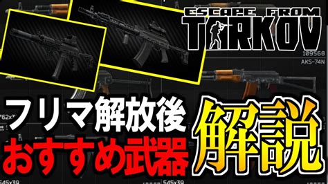 【タルコフ解説】武器カスタマイズはこうやれ！！レベル15以降使える武器を全解説します！！【escaprfromtarkov