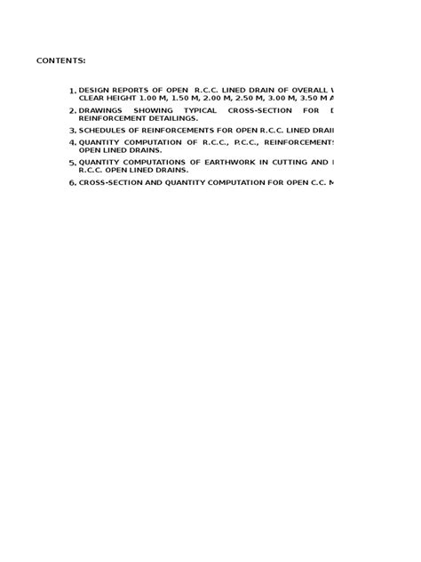 drain design  strength  materials structural analysis