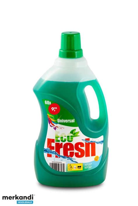 Wasmiddel 3L Flessen Eco Fresh Merk Custom Branding Mogelijk