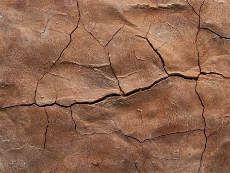 Cracked And Weathered Rock Texture Background 52485300 Stock Photo At