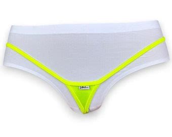 1023 2SS Spandex Micro Thong Bikini Bottom Shbikini Extreme String Thong Lingerie Gift