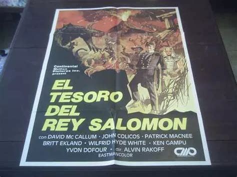 Poster Original King Solomon S Treasure John Colicos Rakoff Cuotas