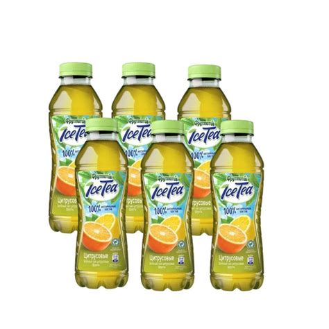 Фрутмотив Ice-Tia (Айс-Ти) чай холодный зеленый Цитрусовые фрукты 0,5л ...