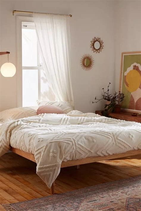 3 Piece Tufted Cotton Duvet Cover Set Luxury Boho Bedding Etsy