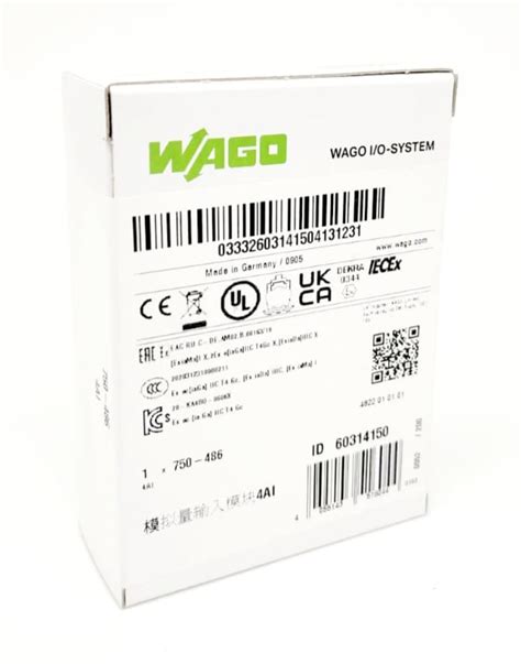 WAGO 750-486 - 4-Kanal-Analogeingang, 0/4 ... 20 mA – mkm-onlineshop.de