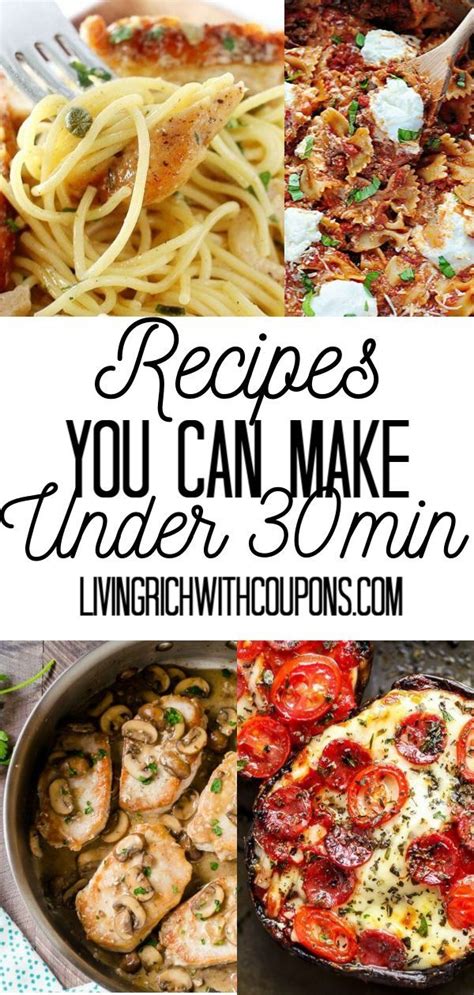 10 Delicious Recipes You Can Make Under 30 Minutes | Quick dinner