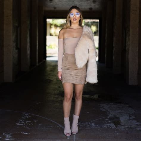 Style Link Miami Tops Nude Off The Shoulder Mesh Sleeve Bodysuit Poshmark