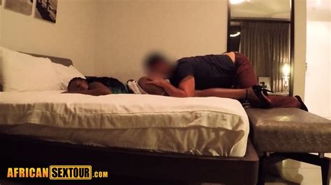 Hot Big Ass African Teen Gets No Rest And Deepthroat By Big Cock Friend