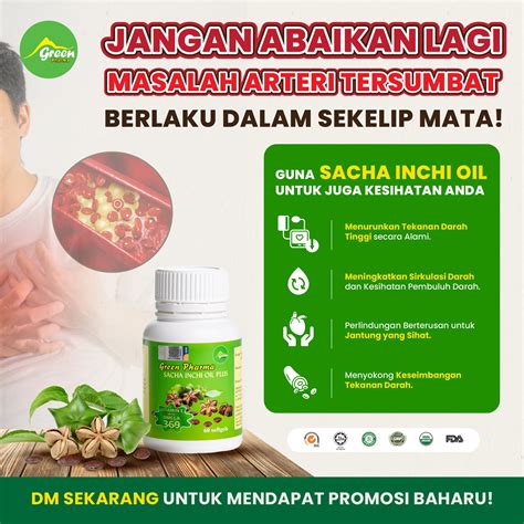GreenPharma - 🔥【Jangan lagi abaikan, Penyumbatan arteri berlaku dalam