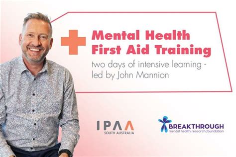 Mental Health First Aid Training For Public Sector February IPAA South