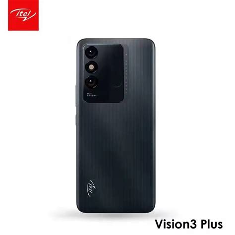 iTEL Vision 3 Plus Smart Phone, LTE 64GB ROM 4GB RAM 6.82"HD Waterdrop ...