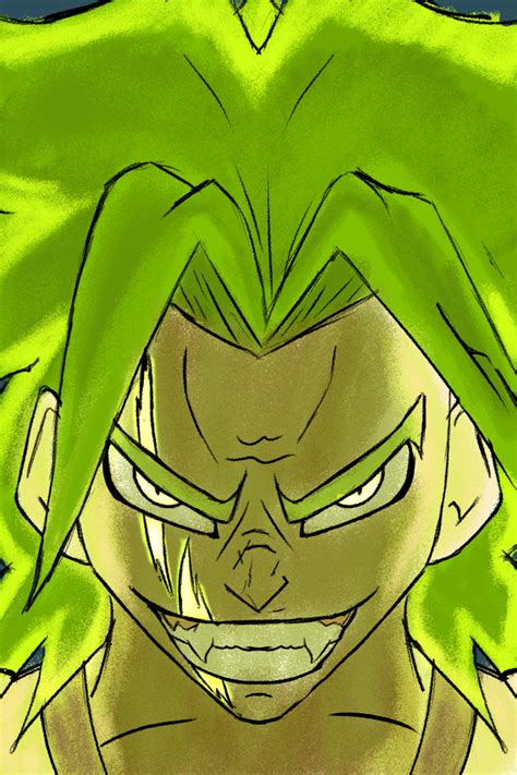 Legend Broly Fanart By Dragonkingdice On Newgrounds