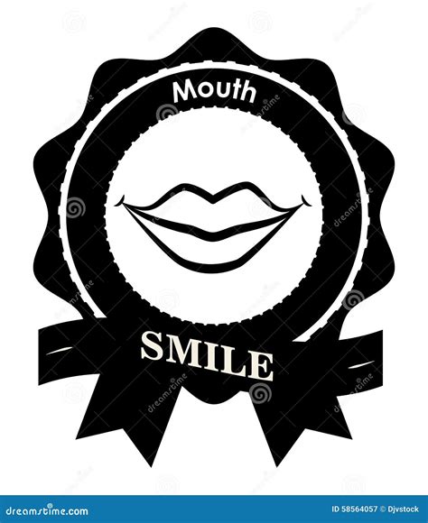 Mouth Design Stock Vector - Image: 58564057