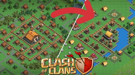 Best Base Layout For Level 2 Capital Peak And Barbarian Camp In Clash Of Clans Clan Capital Youtube