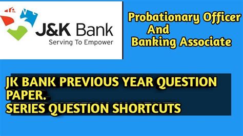 JK BANK EXAM 2018 JK BANK Previous Year Paper IBPS 2018 2019 Lec2