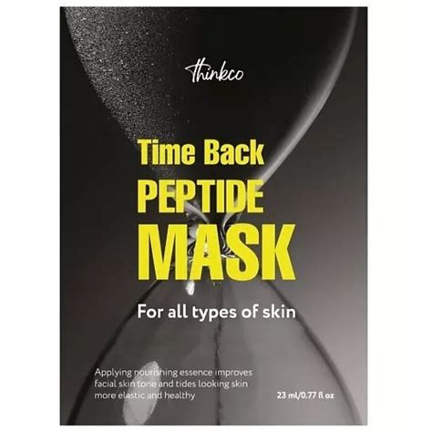 Купить Тканевая маска для лица с пептидами Thinkco Time Back Peptide ...