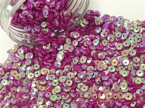 Pink Metallic Round Circular Plastic Sequins At Rs 178 00 Decorative