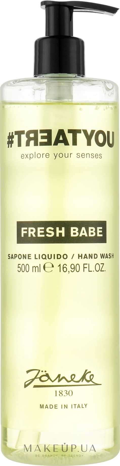 Janeke Treatyou Fresh Babe Hand Wash Жидкое мыло для рук купить по