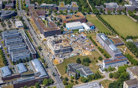 Dortmund Von Oben Baustelle Zum Neubau Eines Forschungs Geb Udes Und