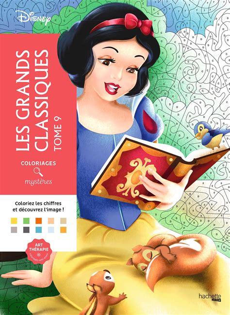 Coloriages mystères Les Grands classiques Disney Tome 9 | Coloriage ...