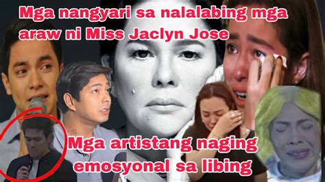 MGA NAKAKAIYAK NA MENSAHE KAY MISS JACLYN JOSE MGA NANGYARI SA