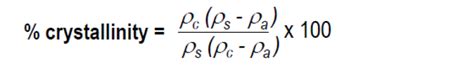 Solved Derive Totally Crystalline And Totally Amorphous Chegg