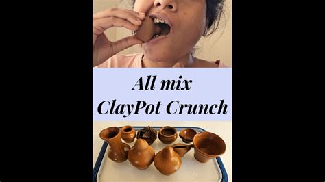 CLAYPOT All Mix ASMR CRUNCH Crunchyasmrvlog Viral Trending Asmr