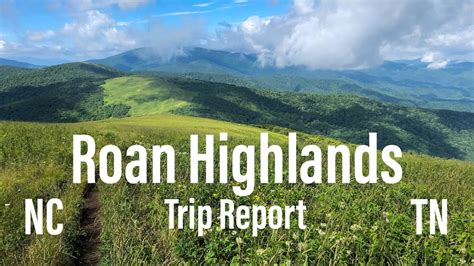 Roan Highlands Appalachian Trail Pisgahcherokee National Forests