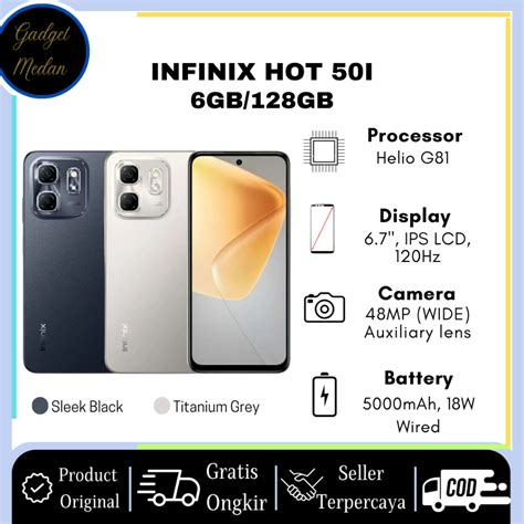 Jual Infinix Hot I Ram Gb Gb Bergaransi Resmi Nasional Shopee Indonesia