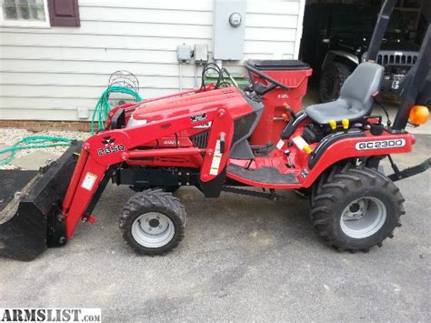 Armslist For Sale 2004 Massey Ferguson Gc 2300 4x4 Front End Loader And Mower