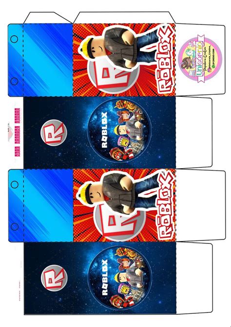 Roblox De Papel Para Imprimir - Kit Festa Roblox Para Imprimir