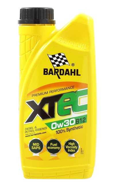 36843 BARDAHL XTEC 0W30 B12 ACEA C2 (12) - BMW LL-12 FE 5L (специальное ...