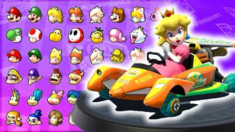 Mario Kart Deluxe Cc Turnip Cup Wave Dlc Peach Gameplay