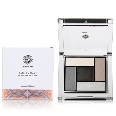 Satin And Creamy Nude Eyeshadow Palette No2 6gr GARDEN